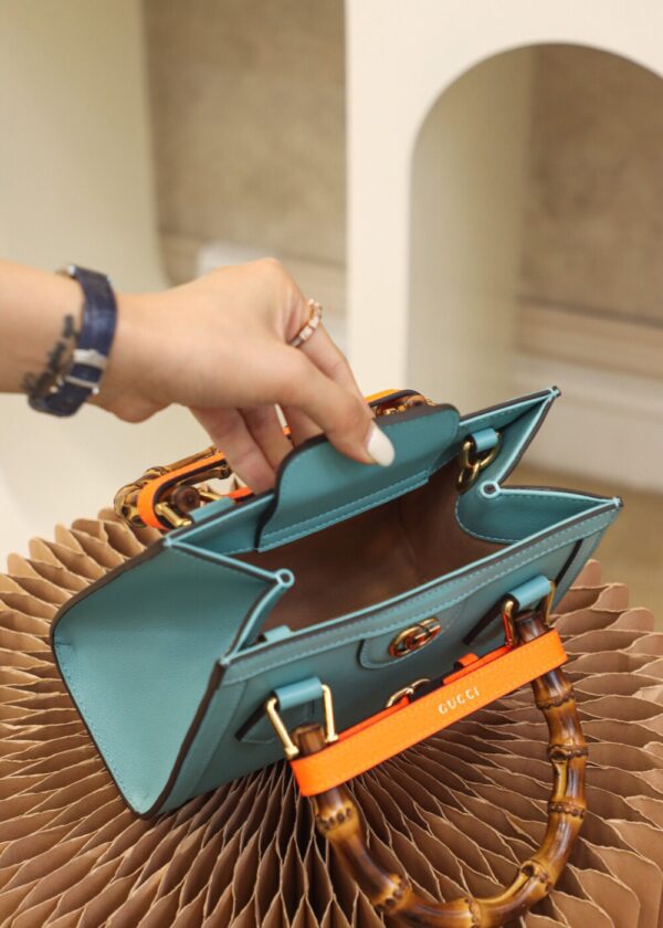 God Factory Gucci Diana Mini Blue 655661 Size 20*16*10cm