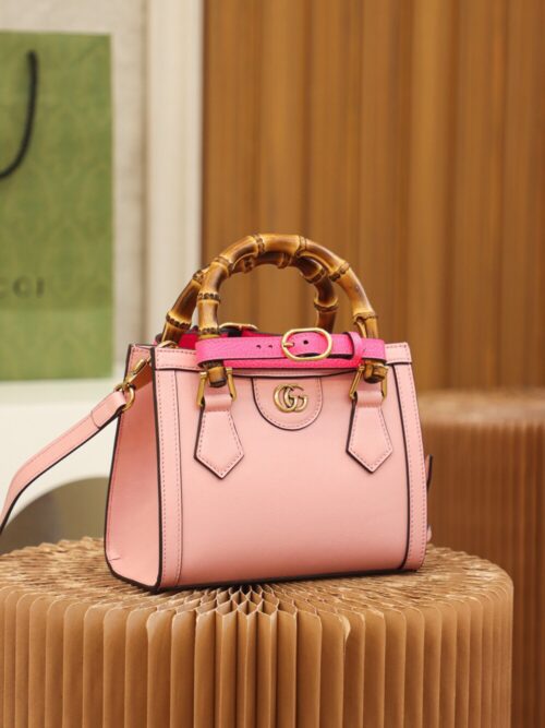 God Factory Gucci Diana Mini Pink 655661 Size 20*16*10cm