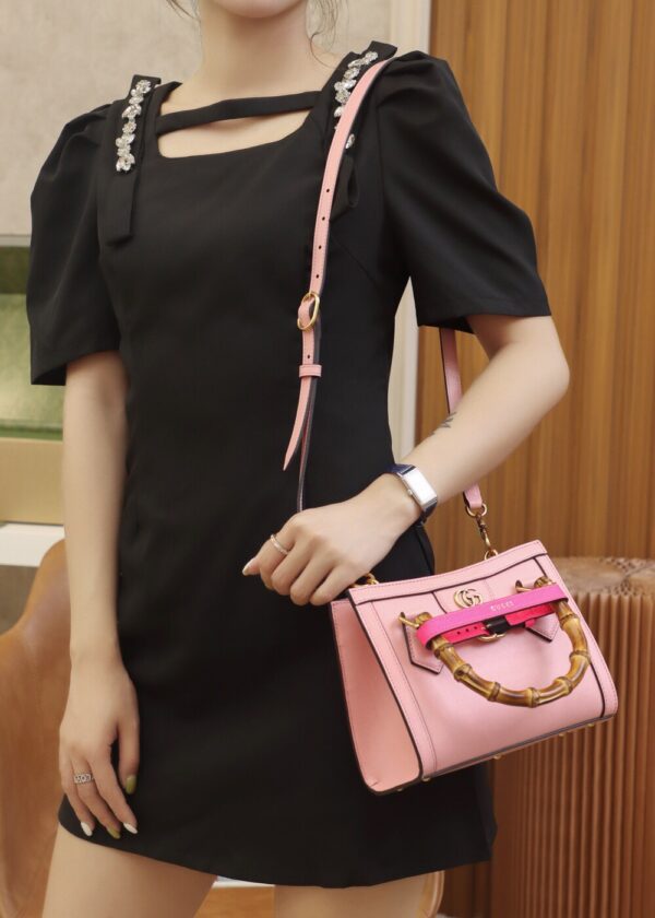God Factory Gucci Diana Mini Pink 655661 Size 20*16*10cm