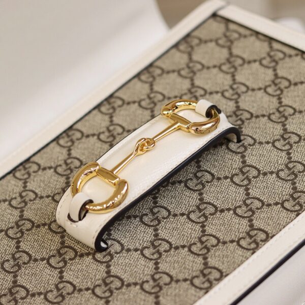 God Factory Gucci 𝐇𝐨𝐫𝐬𝐞𝐛𝐢𝐭 𝟭𝟵𝟱𝟱 White 602204 Size 25*18*8cm
