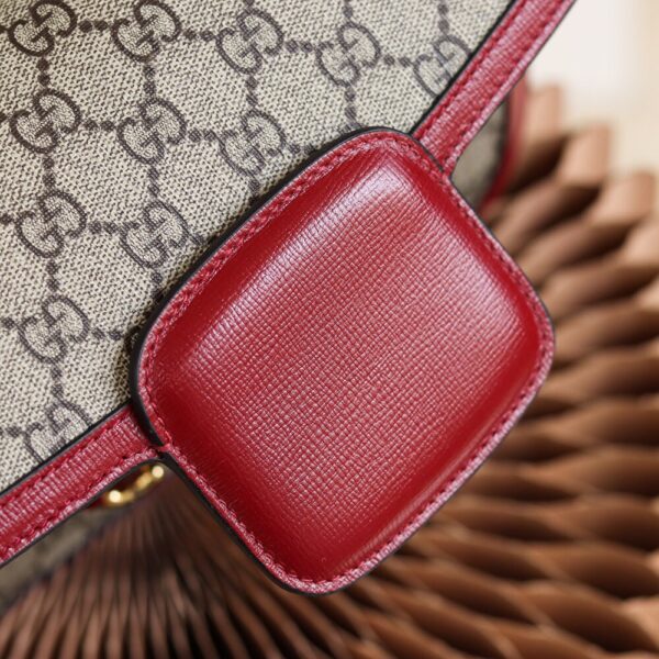 God Factory Gucci 𝐇𝐨𝐫𝐬𝐞𝐛𝐢𝐭 𝟭𝟵𝟱𝟱 Red 602204 Size 25*18*8cm