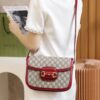 God Factory Gucci 𝐇𝐨𝐫𝐬𝐞𝐛𝐢𝐭 𝟭𝟵𝟱𝟱 Red 602204 Size 25*18*8cm