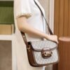 God Factory Gucci 𝐇𝐨𝐫𝐬𝐞𝐛𝐢𝐭 𝟭𝟵𝟱𝟱 Brown 602204 Size 25*18*8cm
