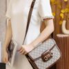 God Factory Gucci 𝐇𝐨𝐫𝐬𝐞𝐛𝐢𝐭 𝟭𝟵𝟱𝟱 Brown 602204 Size 25*18*8cm