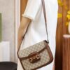 God Factory Gucci 𝐇𝐨𝐫𝐬𝐞𝐛𝐢𝐭 𝟭𝟵𝟱𝟱 Brown 602204 Size 25*18*8cm