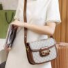 God Factory Gucci 𝐇𝐨𝐫𝐬𝐞𝐛𝐢𝐭 𝟭𝟵𝟱𝟱 Brown 602204 Size 25*18*8cm