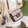 God Factory Gucci 𝐇𝐨𝐫𝐬𝐞𝐛𝐢𝐭 𝟭𝟵𝟱𝟱 Brown 602204 Size 25*18*8cm