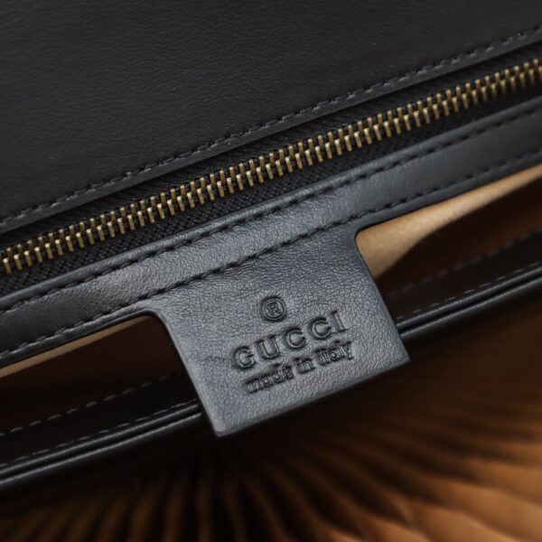 God Factory Gucci 𝙂 𝙂 𝙈𝙖𝙧𝙢𝙤𝙣𝙩 Black 443497 Size 26*15*7cm