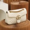 God Factory Gucci 𝙂 𝙂 𝙈𝙖𝙧𝙢𝙤𝙣𝙩 White 443497 Size 26*15*7cm