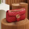 God Factory Gucci 𝙂 𝙂 𝙈𝙖𝙧𝙢𝙤𝙣𝙩 Red 443497 Size 26*15*7cm