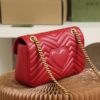 God Factory Gucci 𝙂 𝙂 𝙈𝙖𝙧𝙢𝙤𝙣𝙩 Red 443497 Size 26*15*7cm