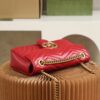 God Factory Gucci 𝙂 𝙂 𝙈𝙖𝙧𝙢𝙤𝙣𝙩 Red 443497 Size 26*15*7cm