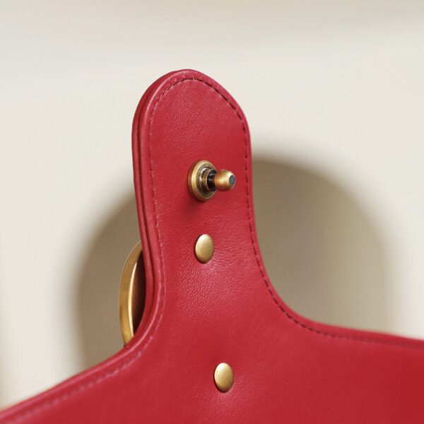 God Factory Gucci 𝙂 𝙂 𝙈𝙖𝙧𝙢𝙤𝙣𝙩 Red 443497 Size 26*15*7cm