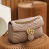 God Factory Gucci 𝙂 𝙂 𝙈𝙖𝙧𝙢𝙤𝙣𝙩 Apricot 443497 Size 26*15*7cm