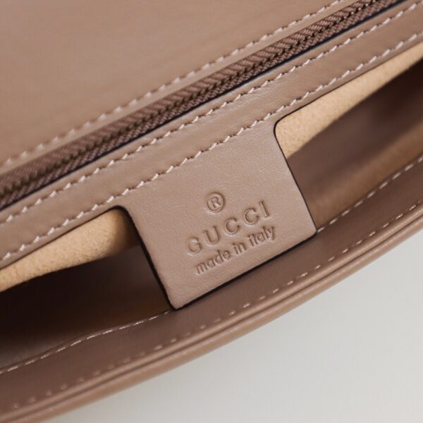 God Factory Gucci 𝙂 𝙂 𝙈𝙖𝙧𝙢𝙤𝙣𝙩 Apricot 443497 Size 26*15*7cm