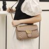 God Factory Gucci 𝙂 𝙂 𝙈𝙖𝙧𝙢𝙤𝙣𝙩 Apricot 443497 Size 26*15*7cm