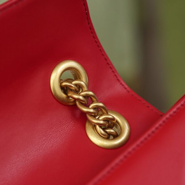 God Factory Gucci 𝙂 𝙂 𝙈𝙖𝙧𝙢𝙤𝙣𝙩 Red 446744 Size 22*13*6cm