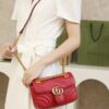 God Factory Gucci 𝙂 𝙂 𝙈𝙖𝙧𝙢𝙤𝙣𝙩 Red 446744 Size 22*13*6cm