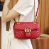 God Factory Gucci 𝙂 𝙂 𝙈𝙖𝙧𝙢𝙤𝙣𝙩 Red 446744 Size 22*13*6cm