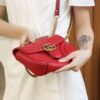 God Factory Gucci 𝙂 𝙂 𝙈𝙖𝙧𝙢𝙤𝙣𝙩 Red 446744 Size 22*13*6cm