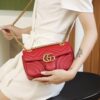 God Factory Gucci 𝙂 𝙂 𝙈𝙖𝙧𝙢𝙤𝙣𝙩 Red 446744 Size 22*13*6cm