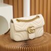 God Factory Gucci 𝙂 𝙂 𝙈𝙖𝙧𝙢𝙤𝙣𝙩 White 446744 Size 22*13*6cm