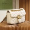 God Factory Gucci 𝙂 𝙂 𝙈𝙖𝙧𝙢𝙤𝙣𝙩 White 446744 Size 22*13*6cm