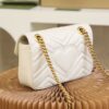 God Factory Gucci 𝙂 𝙂 𝙈𝙖𝙧𝙢𝙤𝙣𝙩 White 446744 Size 22*13*6cm