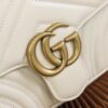 God Factory Gucci 𝙂 𝙂 𝙈𝙖𝙧𝙢𝙤𝙣𝙩 White 446744 Size 22*13*6cm