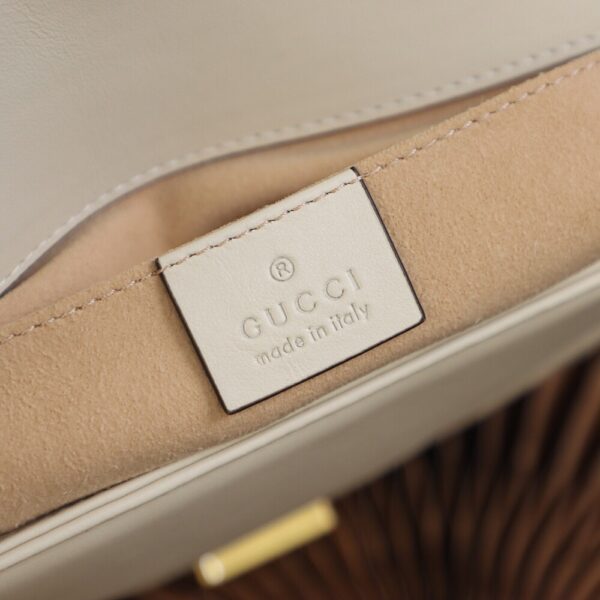 God Factory Gucci 𝙂 𝙂 𝙈𝙖𝙧𝙢𝙤𝙣𝙩 White 446744 Size 22*13*6cm