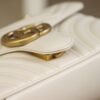 God Factory Gucci 𝙂 𝙂 𝙈𝙖𝙧𝙢𝙤𝙣𝙩 White 446744 Size 22*13*6cm