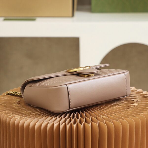 God Factory Gucci 𝙂 𝙂 𝙈𝙖𝙧𝙢𝙤𝙣𝙩 Apricot 446744 Size 22*13*6cm