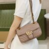 God Factory Gucci 𝙂 𝙂 𝙈𝙖𝙧𝙢𝙤𝙣𝙩 Apricot 446744 Size 22*13*6cm