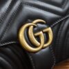 God Factory Gucci 𝙂 𝙂 𝙈𝙖𝙧𝙢𝙤𝙣𝙩 Black 446744 Size 22*13*6cm
