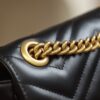 God Factory Gucci 𝙂 𝙂 𝙈𝙖𝙧𝙢𝙤𝙣𝙩 Black 446744 Size 22*13*6cm