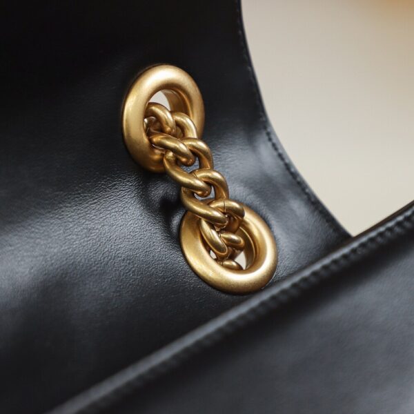 God Factory Gucci 𝙂 𝙂 𝙈𝙖𝙧𝙢𝙤𝙣𝙩 Black 446744 Size 22*13*6cm