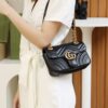 God Factory Gucci 𝙂 𝙂 𝙈𝙖𝙧𝙢𝙤𝙣𝙩 Black 446744 Size 22*13*6cm