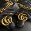 God Factory Gucci 𝙂 𝙂 𝙈𝙖𝙧𝙢𝙤𝙣𝙩 Black 446744 Size 22*13*6cm