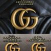 God Factory Gucci 𝙂 𝙂 𝙈𝙖𝙧𝙢𝙤𝙣𝙩 Black 446744 Size 22*13*6cm