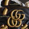 God Factory Gucci 𝙂 𝙂 𝙈𝙖𝙧𝙢𝙤𝙣𝙩 Black 446744 Size 22*13*6cm