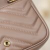 God Factory Gucci 𝙂 𝙂 𝙈𝙖𝙧𝙢𝙤𝙣𝙩 Mini Apricot 476433 Size 16.5*10.2*5.1cm