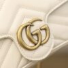 God Factory Gucci 𝙂 𝙂 𝙈𝙖𝙧𝙢𝙤𝙣𝙩 Mini White 476433 Size 16.5*10.2*5.1cm