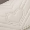 God Factory Gucci 𝙂 𝙂 𝙈𝙖𝙧𝙢𝙤𝙣𝙩 Mini White 476433 Size 16.5*10.2*5.1cm