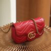 God Factory Gucci 𝙂 𝙂 𝙈𝙖𝙧𝙢𝙤𝙣𝙩 Mini Red 476433 Size 16.5*10.2*5.1cm