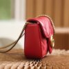 God Factory Gucci 𝙂 𝙂 𝙈𝙖𝙧𝙢𝙤𝙣𝙩 Mini Red 476433 Size 16.5*10.2*5.1cm