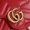 God Factory Gucci 𝙂 𝙂 𝙈𝙖𝙧𝙢𝙤𝙣𝙩 Mini Red 476433 Size 16.5*10.2*5.1cm