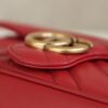 God Factory Gucci 𝙂 𝙂 𝙈𝙖𝙧𝙢𝙤𝙣𝙩 Mini Red 476433 Size 16.5*10.2*5.1cm