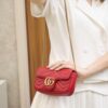 God Factory Gucci 𝙂 𝙂 𝙈𝙖𝙧𝙢𝙤𝙣𝙩 Mini Red 476433 Size 16.5*10.2*5.1cm