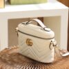 God Factory Gucci 𝐆𝐆 𝐌𝐚𝐫𝐦𝐨𝐧𝐭 672253 White Size 19*13*7𝙘𝙢