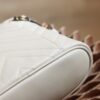 God Factory Gucci 𝐆𝐆 𝐌𝐚𝐫𝐦𝐨𝐧𝐭 672253 White Size 19*13*7𝙘𝙢